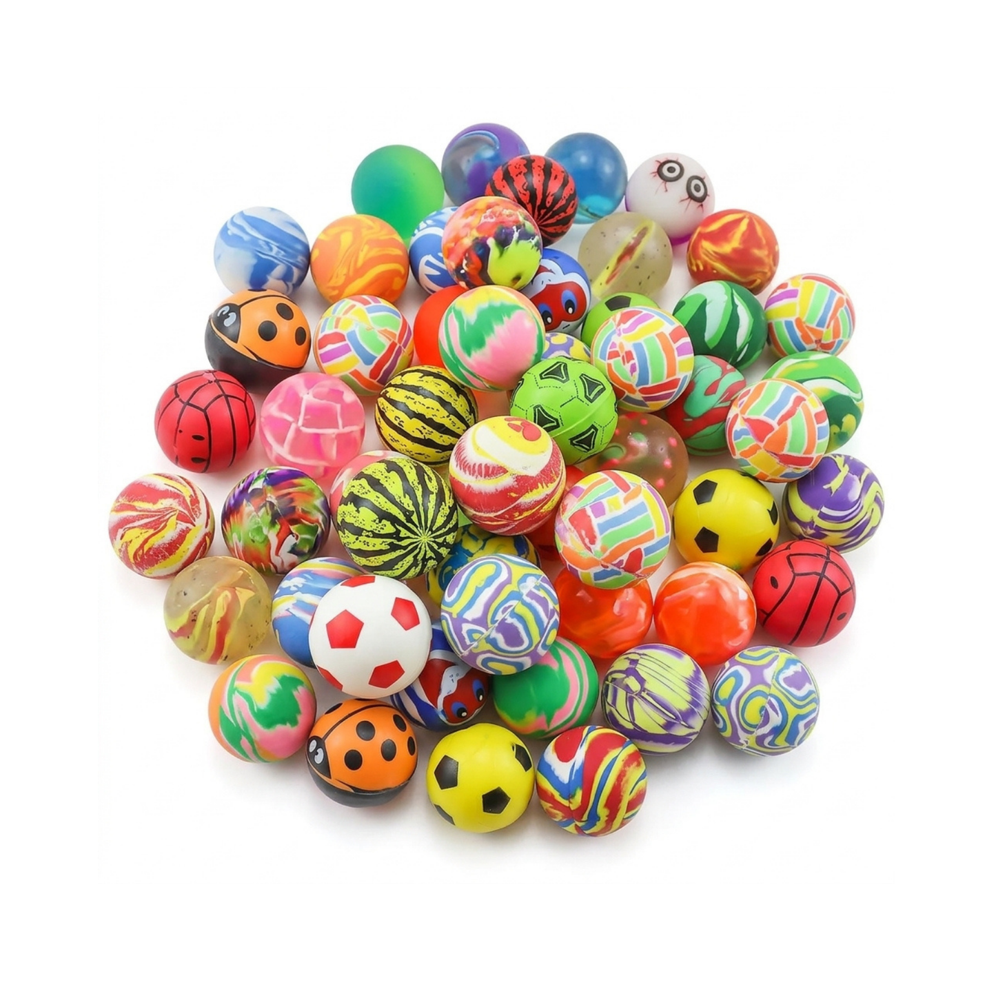 1000 Pelotas botona Variedad 55 mm - image