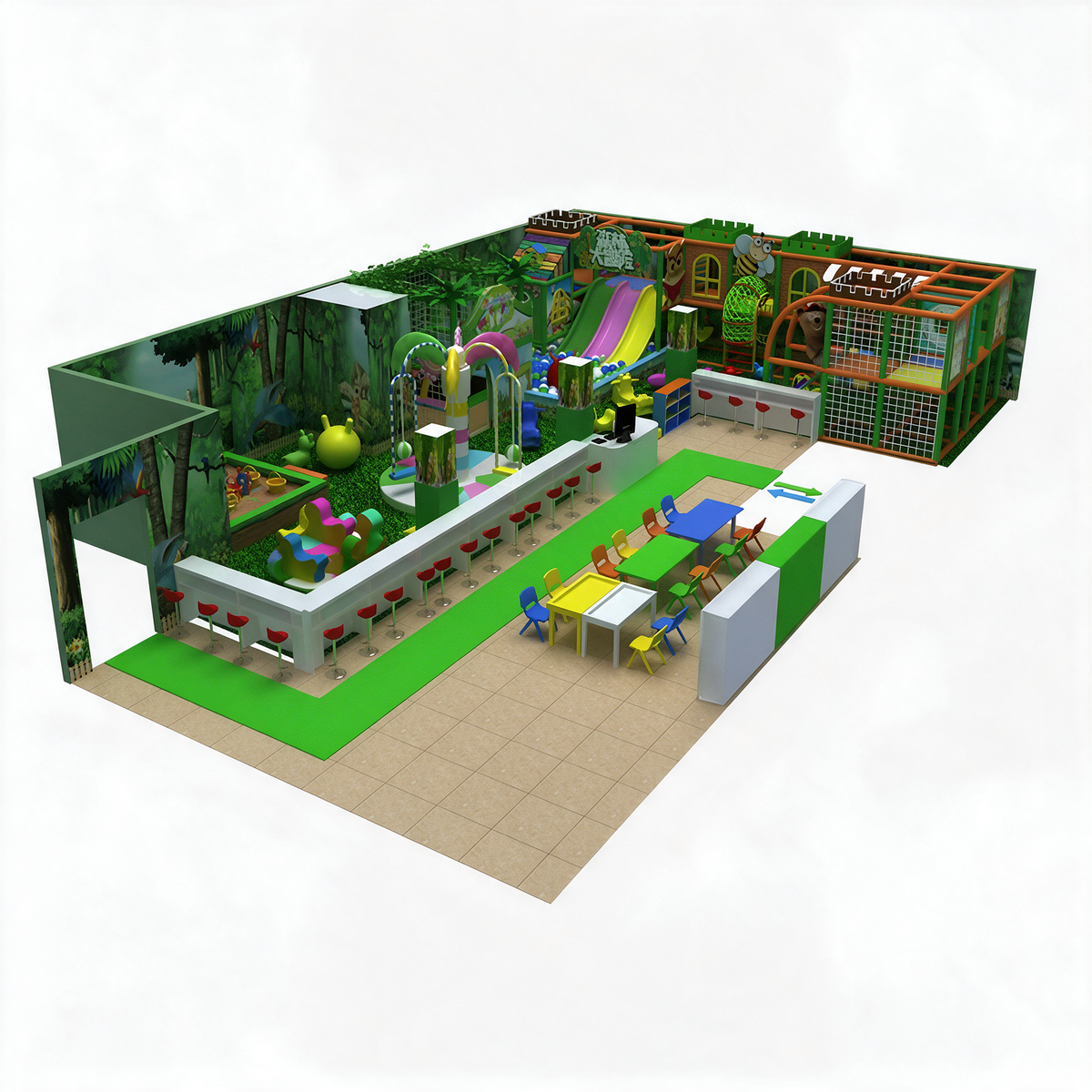 Centro de Juegos "Castillo del Bosque"