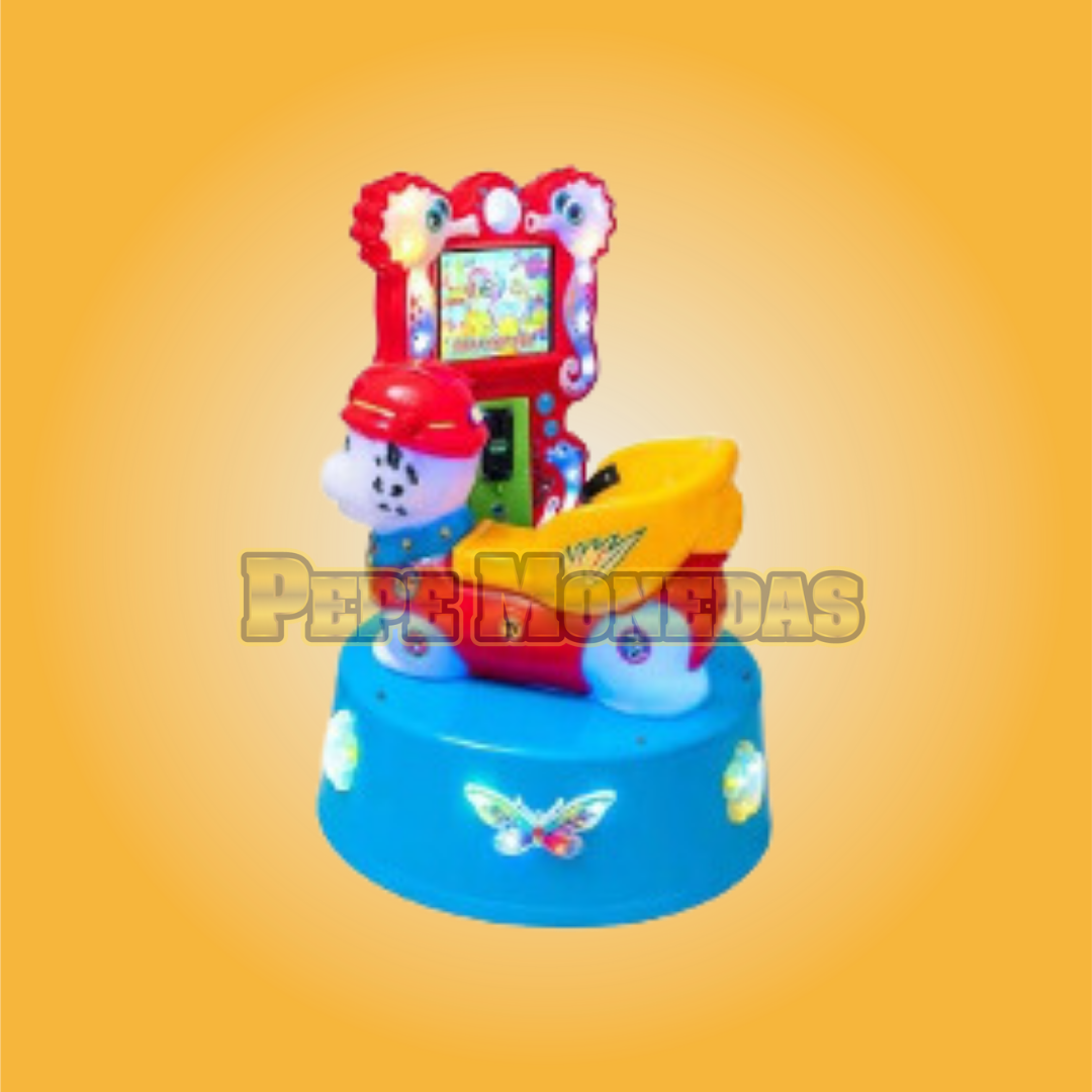 Montable Tragamonedas "Perro Bombero Interactivo"