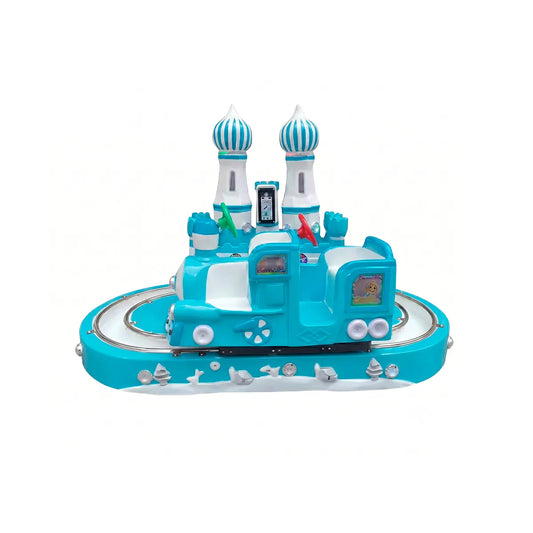Castle Train - Azul - front