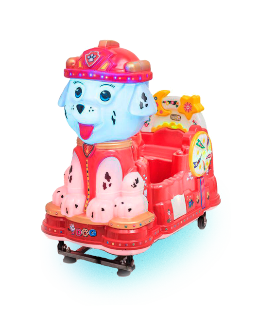 Máquina tragaperras para niños "Perro Bombero"