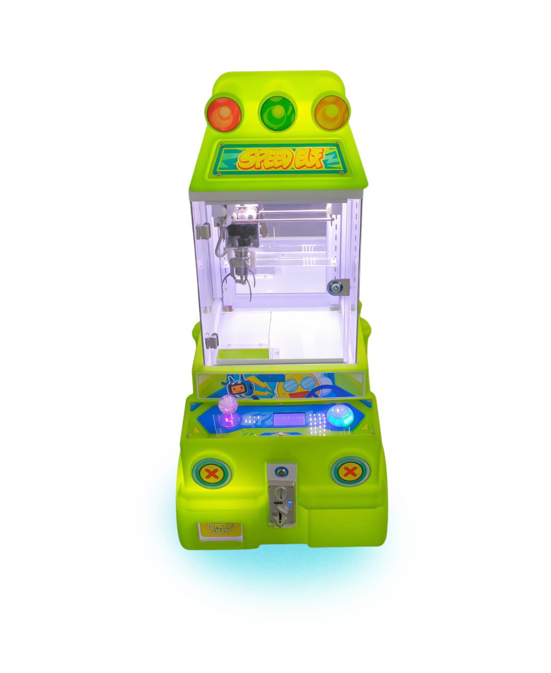 Mini Peluchera "Speed Elf" Green