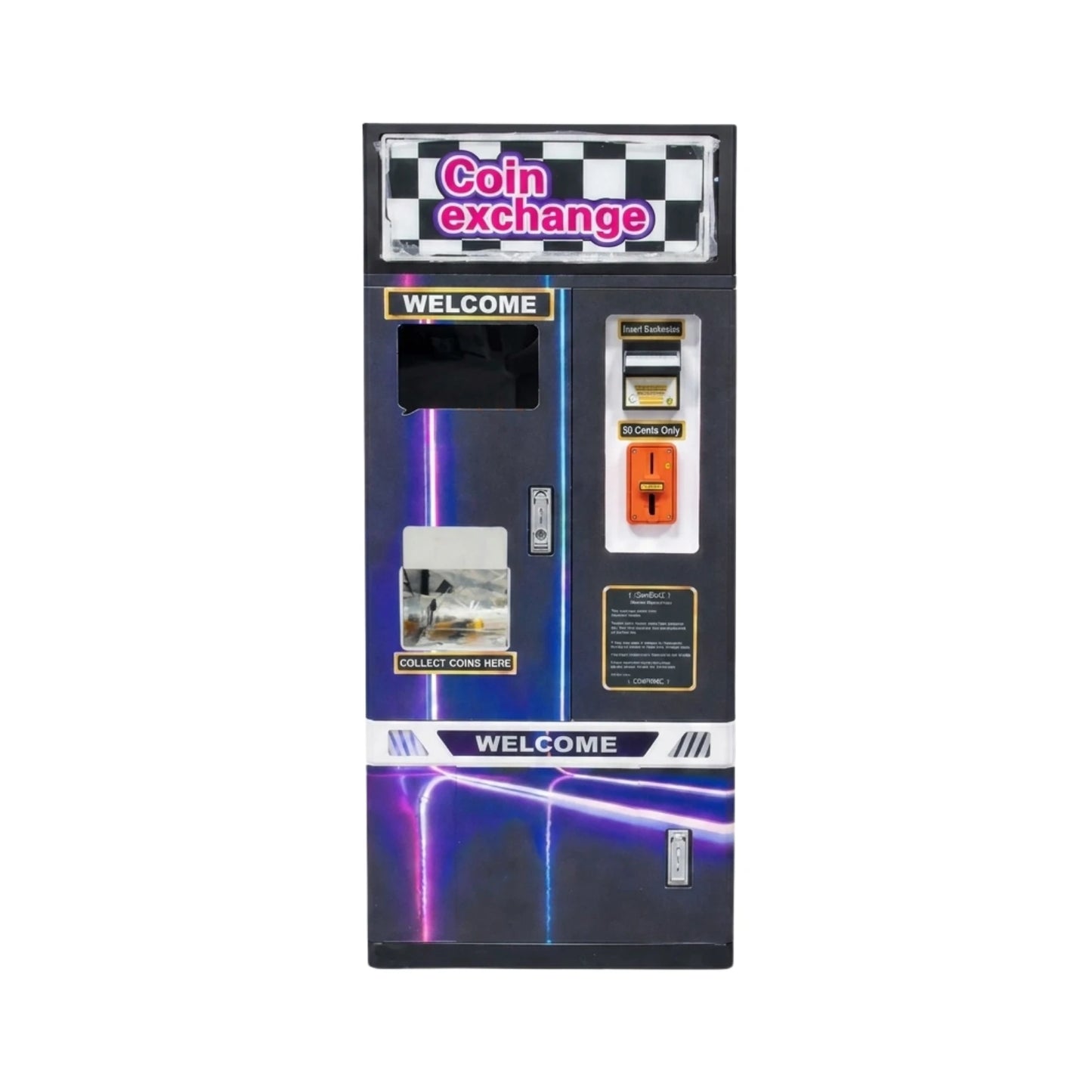Maquina Cambiadora de Monedas o Tokens - front