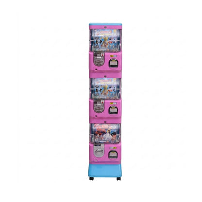 Maquina Chiclera o Capsulera Clasica Triple Tommy - front