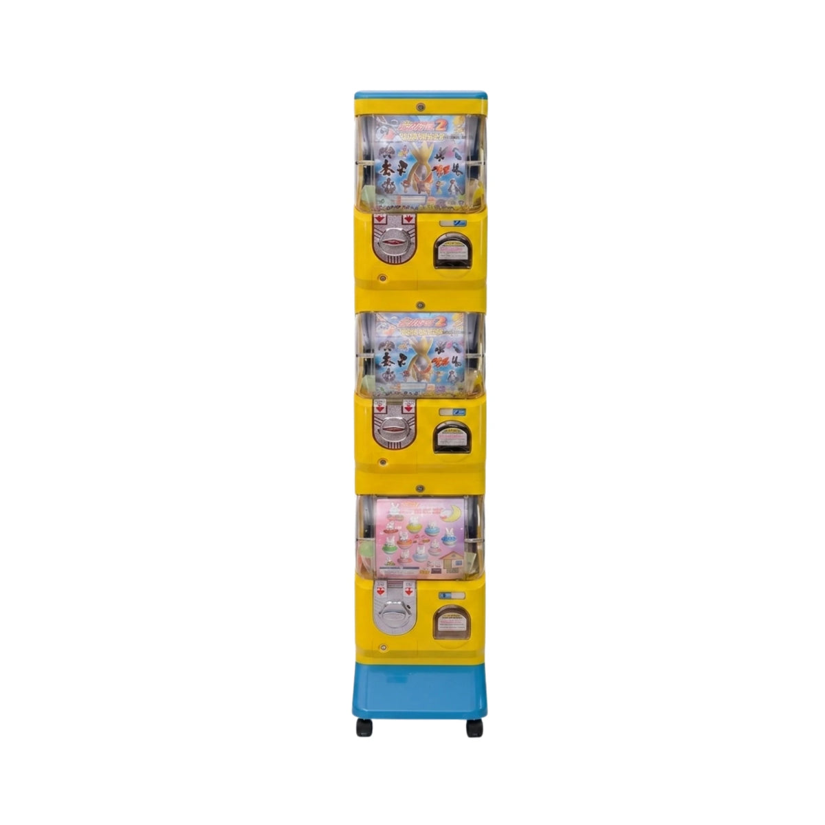 Maquina Chiclera o Capsulera Clasica Triple Tommy - front