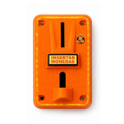 Monedero Multimonedas con LEDS Pepe Monedas - front