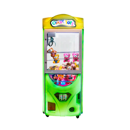 Máquina Caza Peluches Luminosa Crazy Toy 2 - Crazy Toy 2 - front