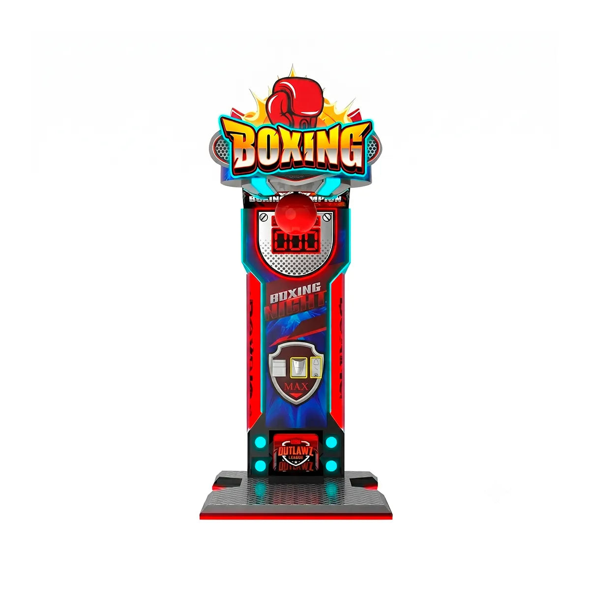 Máquina de Boxeo Boxing Night - front