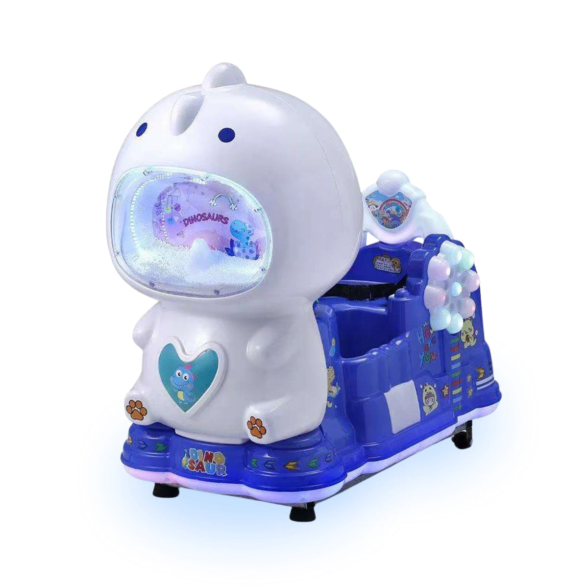 Montable Tragamonedas "Dragon interactivo" - Blanco - iso