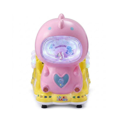 Montable Tragamonedas "Dragon interactivo" - Rosado - front