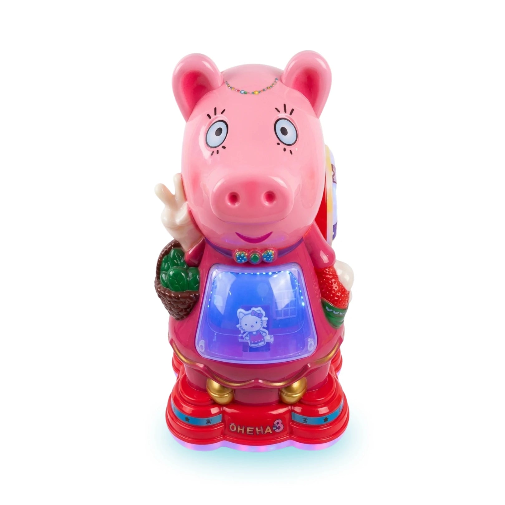 Montable Pink Pig (Peppa Pig) - Rojo - front