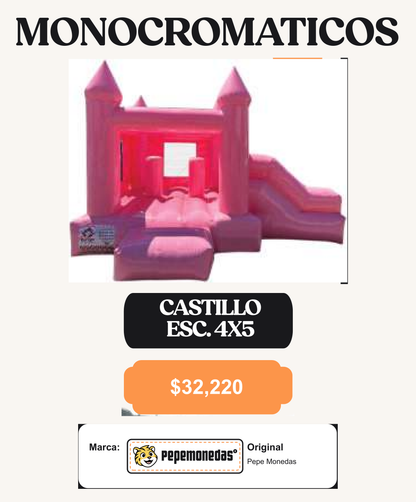 Inflable Monocromático - Monocromático ESC. 4 x 5 - Pepe Monedas