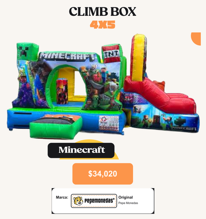 Climb Box 4 x 5 - Minecraft - Pepe Monedas