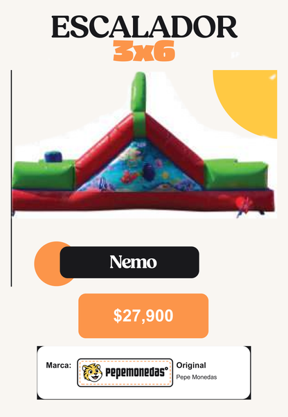 Escalador 3 x 6 - Nemo - Pepe Monedas