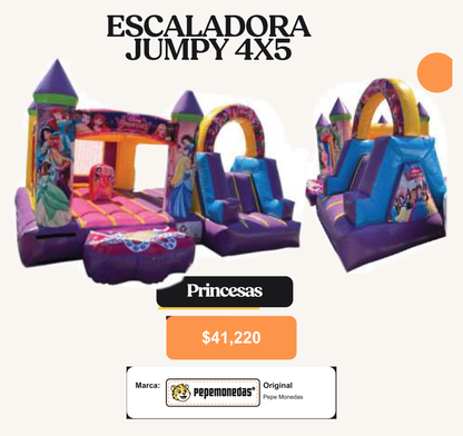 Escaladora Jumpy 4 x 5 - a Jumpy Princesas - Pepe Monedas