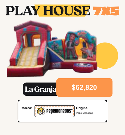 Play House 7 x 5 - La Granja - Pepe Monedas