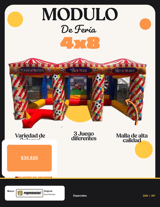Modulo De Feria 4 x 8 - Pepe Monedas