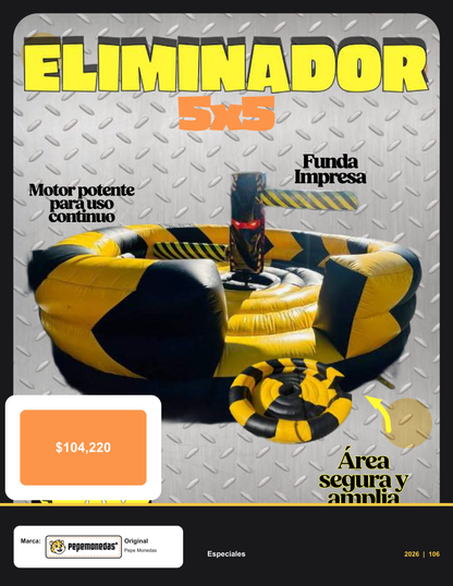 Eliminador 5 x 5 - Clásico - Pepe Monedas