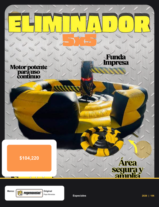 Eliminador 5 x 5 - Clásico - Pepe Monedas