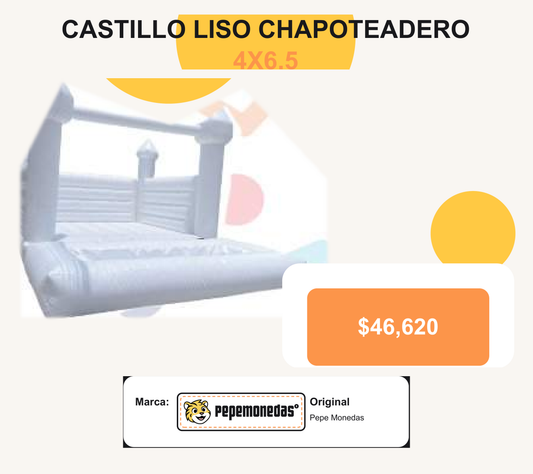 Castillo Liso Chapoteadero 4 x 6.5 - Pepe Monedas