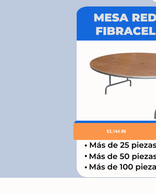 Mesa Cuadrada de Plástico 80 cm - Pepe Monedas