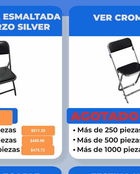 Silla Apilable Infantil Tiffany Bambú Plástico Varios Colores - Pepe Monedas