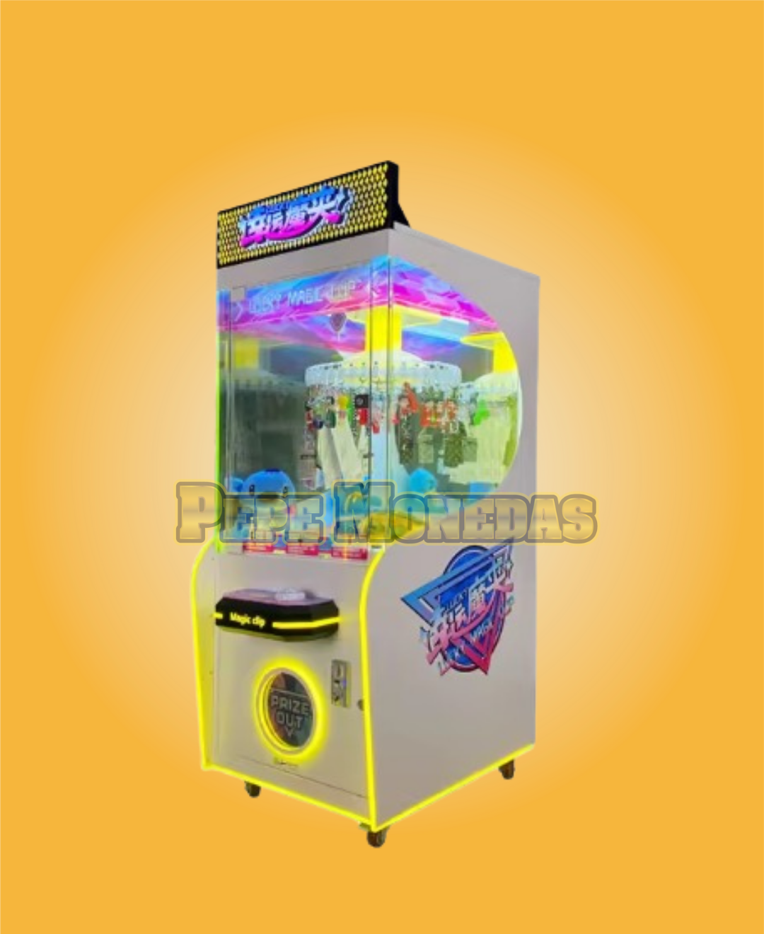 Maquina Tragamonedas de Clip 7+ Billetero + Multimonedero