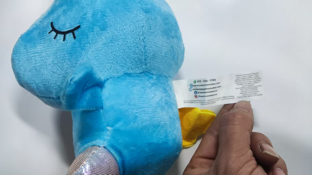 Peluche 18 cm · Diseño 105