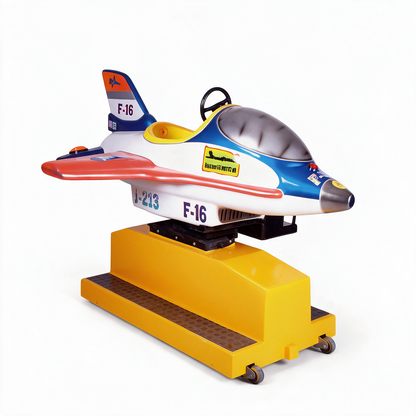 Avión de paseo con monedas
