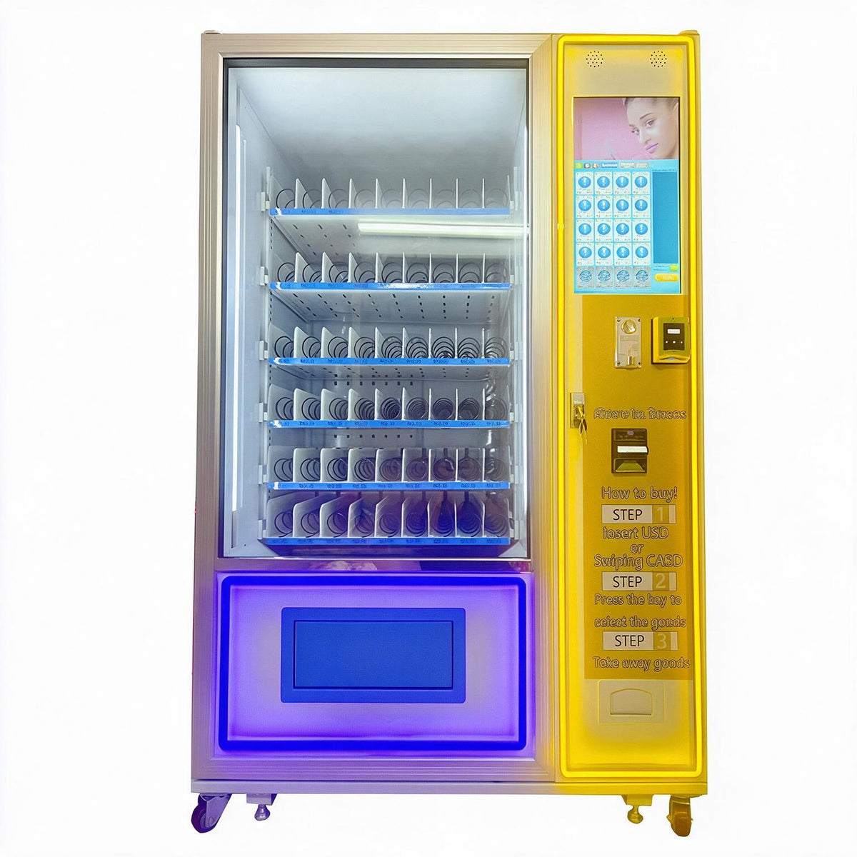 Expendedora Sin Refrigeración "Touchscreen Moderna"
