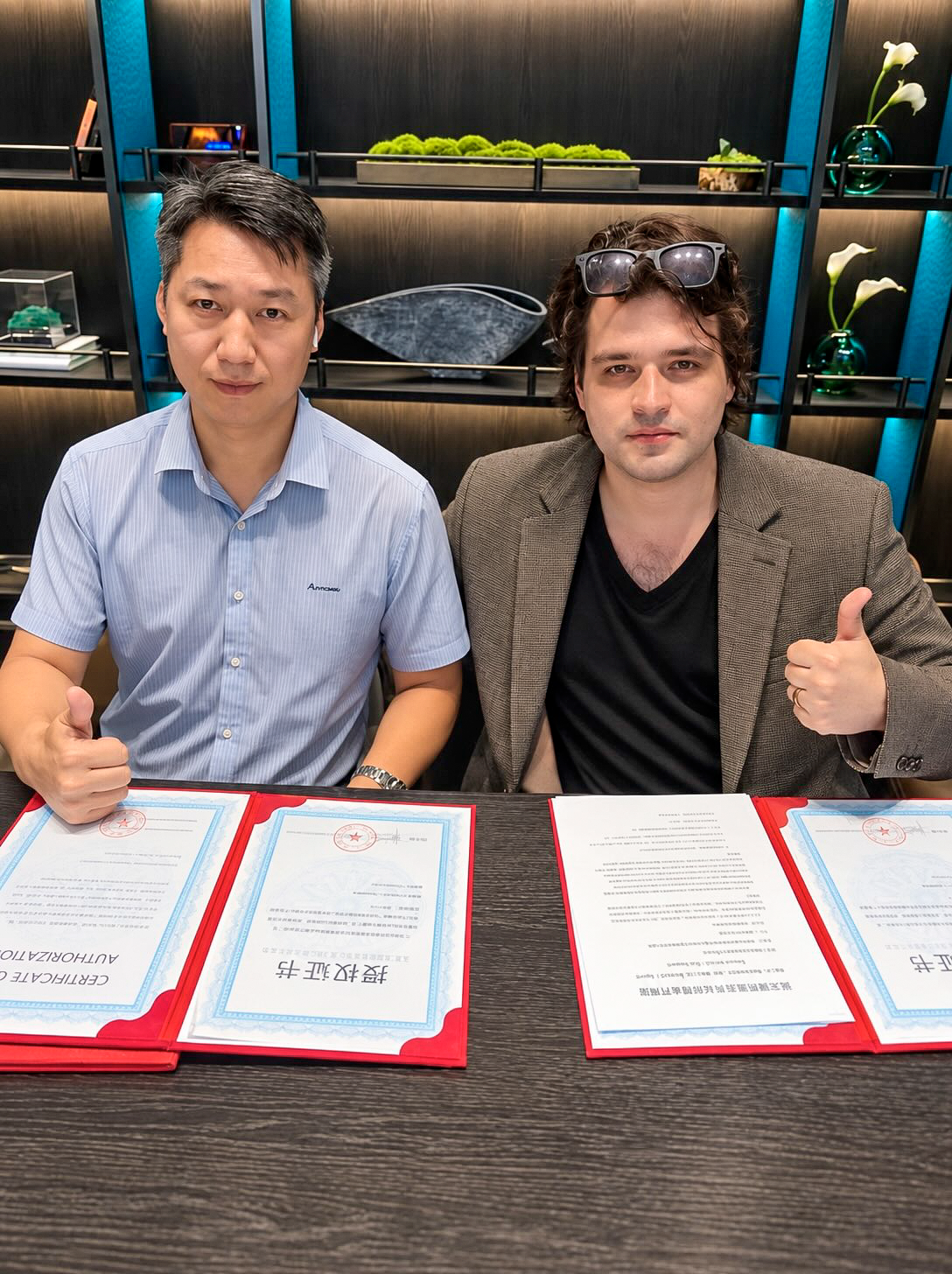 Encuentro de Pepe Monedas para la incorporación de las licencias Nailong y Space Kitten en México