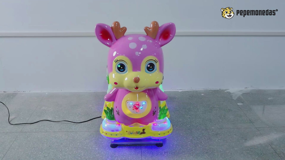 Montable "Pink Deer": demostración de funcionamiento. Pepe Monedas.