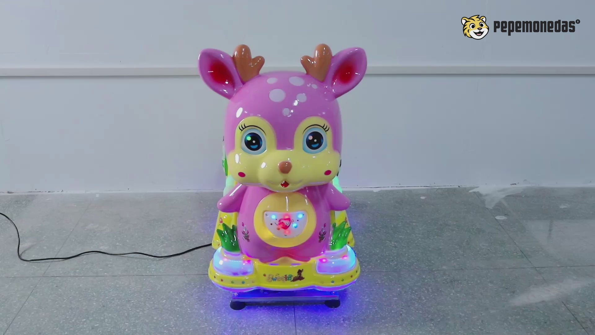 Montable "Pink Deer": demostración de funcionamiento. Pepe Monedas.