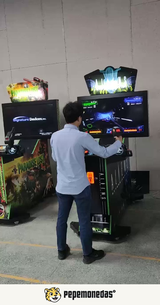 Simulador Aliens: demostración de juego y controles. Pepe Monedas.