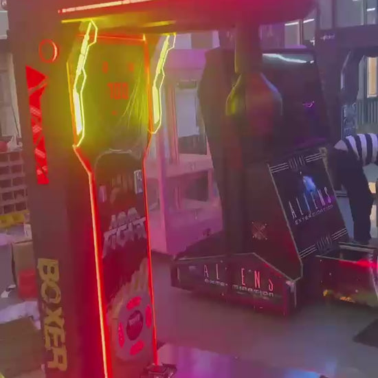 Newest Boxing: demostración de la máquina.