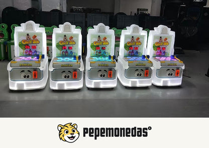 Simulador Ranger "Mazos" — demostración del gabinete y controles. Pepe Monedas.