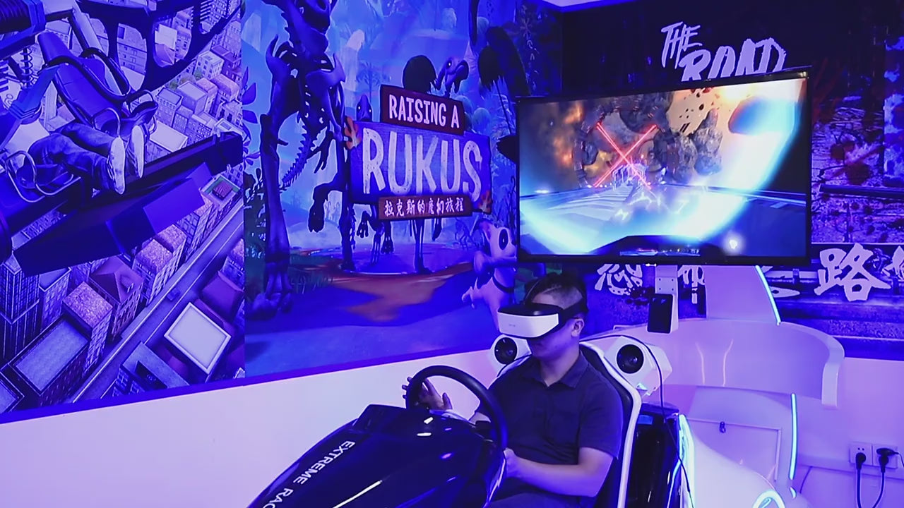 VR "FLash Car" — demostración del equipo