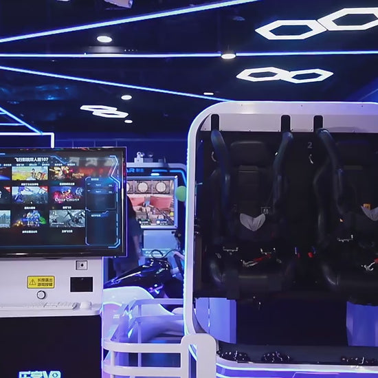 VR "Flying Cinema" Versión Doble — demostración del equipo