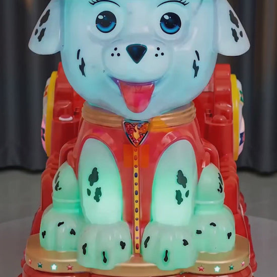 Montable Fireman Dog — vistas del producto.