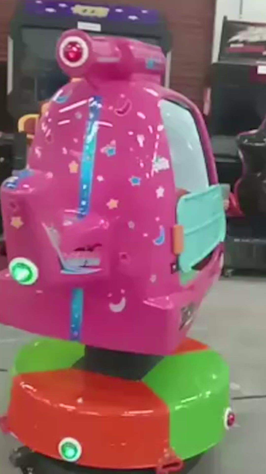 Montable Helicóptero con elevación unilateral — demostración de funcionamiento.