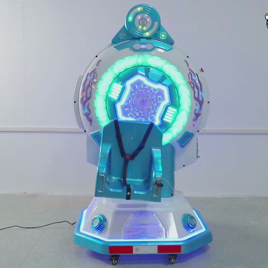 Montable "Rueda de la Fortuna Espacial" — demostración de funcionamiento. Pepe Monedas.