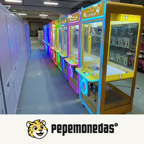 Máquina de Garra Cute Bears — demostración de funcionamiento. Pepe Monedas.