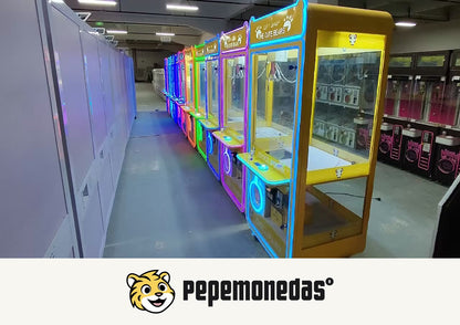 Máquina de Garra Cute Bears — demostración de funcionamiento. Pepe Monedas.