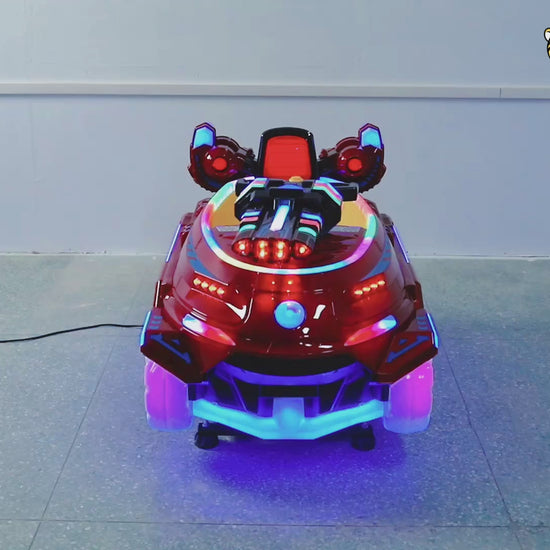 Montable "Space Tank": demostración de funcionamiento. Pepe Monedas.