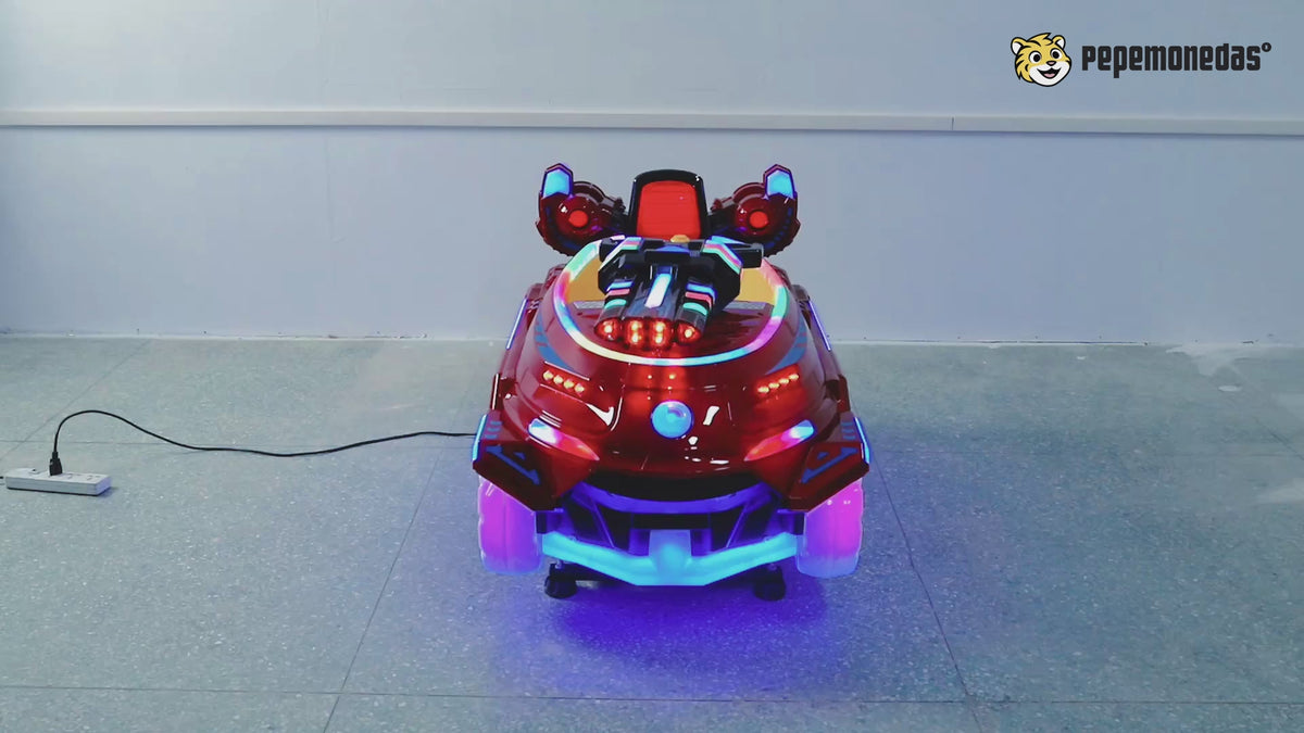 Montable "Space Tank": demostración de funcionamiento. Pepe Monedas.