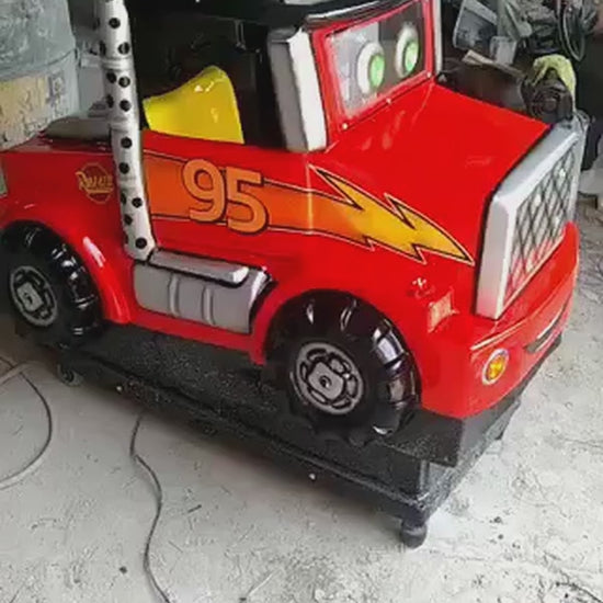 Montable "Camion Fan Cars": demostración de funcionamiento. Pepe Monedas.