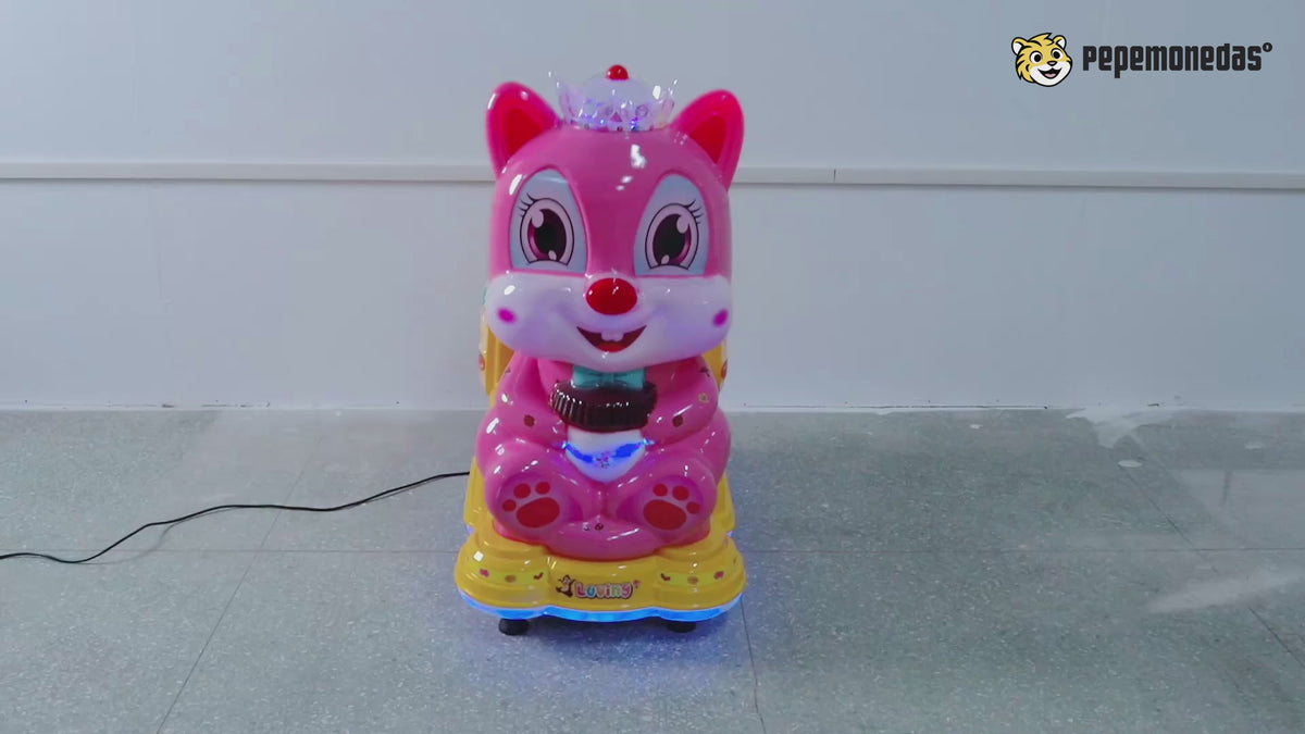 Montable "Pink Squirrel": demostración de funcionamiento. Pepe Monedas.