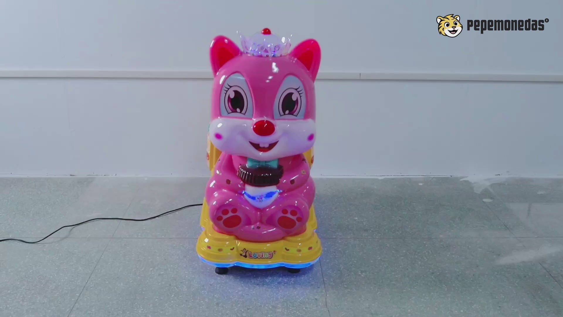Montable "Pink Squirrel": demostración de funcionamiento. Pepe Monedas.