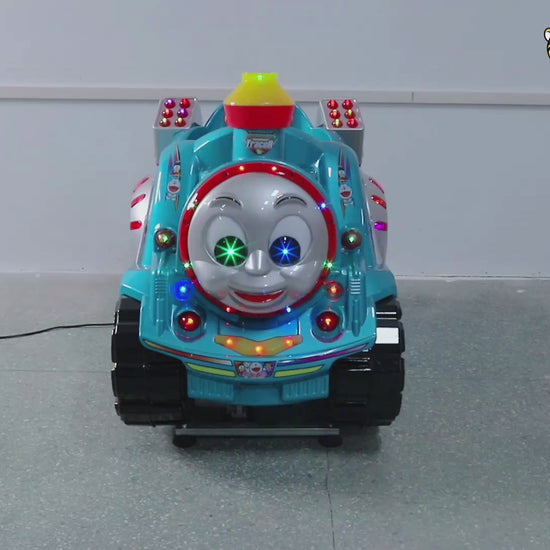 Montable "Train Thomas": demostración de funcionamiento. Pepe Monedas.