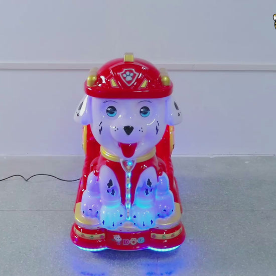 Montable "Fireman Dog" — demostración de funcionamiento. Pepe Monedas.